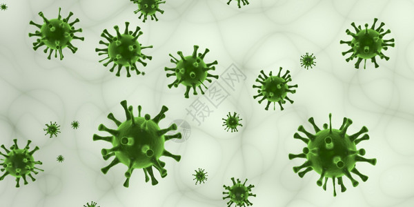 细菌传染病和健康医学背景图片