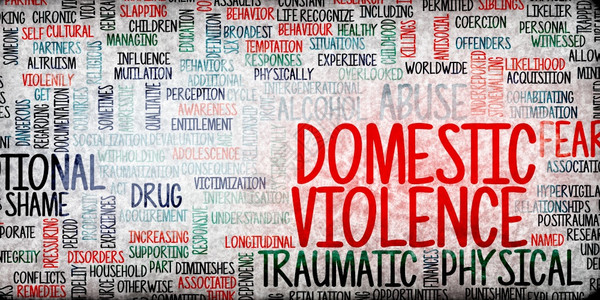 作为社会问题概念背景的家庭暴力背景图片