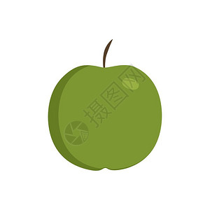 绿色苹果图标图片