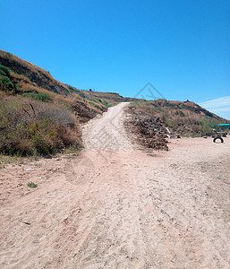 离山路泥土有幻灯片从山路图片