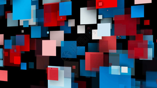 蓝色矩形对话框带有多彩矩形的抽象背景无缝环带有多彩矩形的抽象背景背景