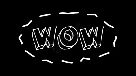 女生节卡通字体有趣的文字WowWowwithframeslikeforms3d翻背景计算机为快乐的创造了背景有趣的文字Wow3d翻背景计算机为背景