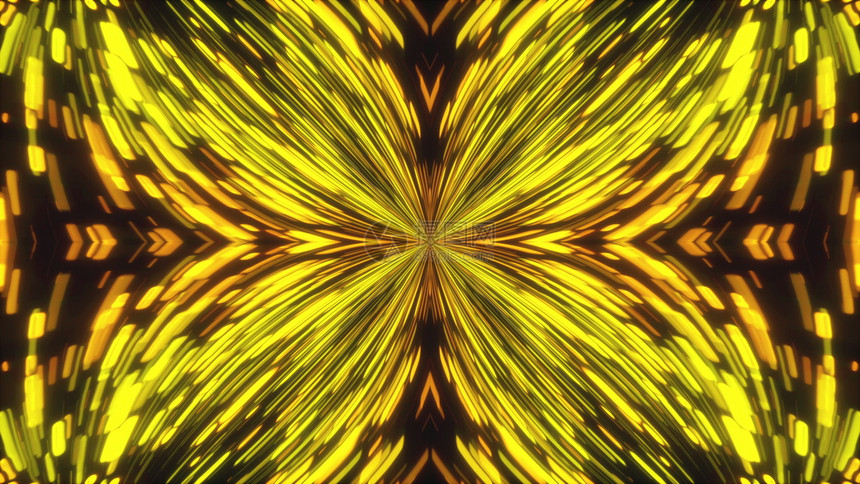 计算机生成了闪烁粒子的抽象背景彩色条纹的3D立体投影花朵或蝴蝶的图像计算机生成了闪烁粒子的抽象背景花图像图片
