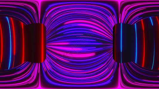 运货马车计算机生成暗彩虹线的抽象构成3d映射HDHRICart背景计算机生成了彩虹线的抽象构成设计图片