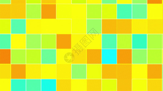 彩色马赛克背景计算机生成多色区块的表面3D动态几何样式的外观几何样式的外观背景图片