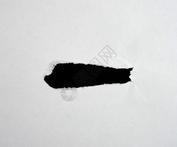白纸里面有洞满框黑色图片