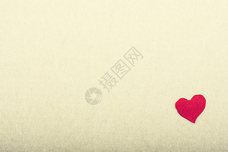 爱的概念与红心造纸相视背景图片