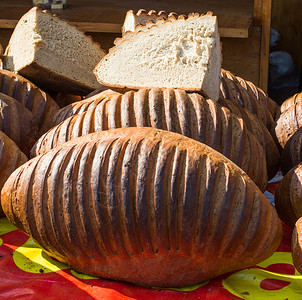 土耳其传统风格的土族面包图片