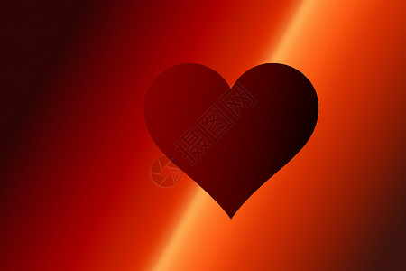 以心换心以红心形状为爱概念的情人节色彩多的背景设计图片