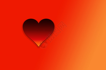 以心换心以红心形状为爱概念的情人节色彩多的背景设计图片