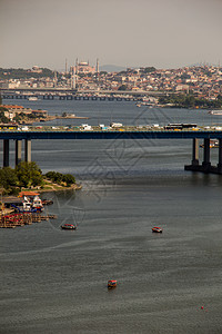 金角的Eyup桥土耳其伊斯坦布尔图片