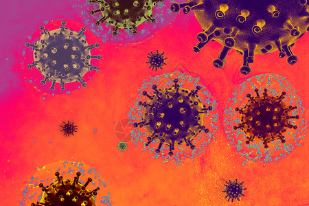流行细胞或菌分子概念发热细菌胞感染有机体图片