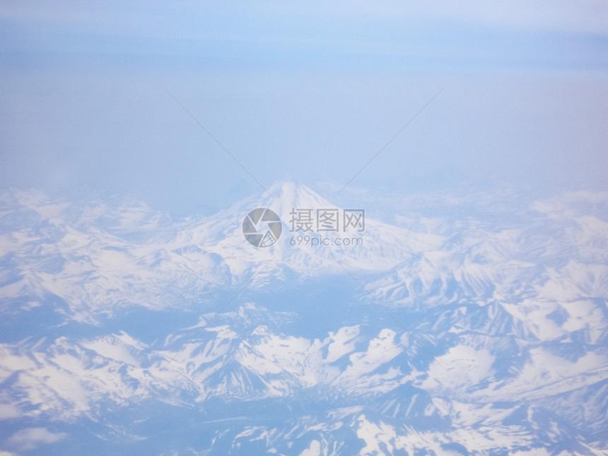 堪察卡的自然质堪察卡半岛的景观和光辉象堪察卡的观山脉和堪察卡火图片