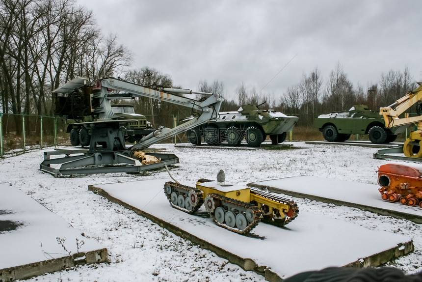 切尔诺贝利事故的技术和交通切尔诺贝利灾难的隔离区Pripyat切尔诺贝利事故的技术和交通图片