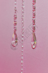 粉红色底部的珠子粉红色底部的玻璃珠子574背景图片