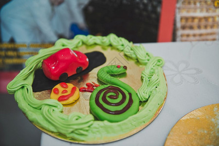 儿童蛋糕的单独要素儿童装饰360蛋糕的数字图片