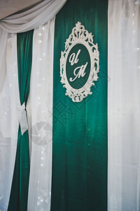 窗帘上的刺绣329号窗帘上的图案背景图片
