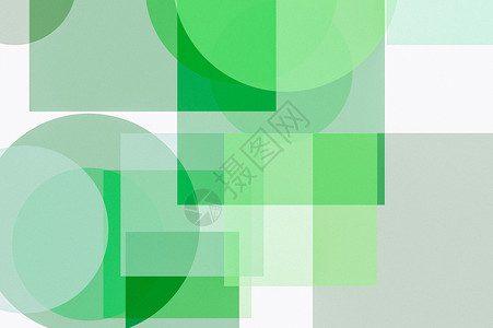 以圆形方作为背景的抽象最小纹理绿色插图纹理的抽象绿色圆方形插图背景图片