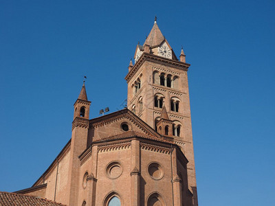 圣洛伦佐劳斯大教堂意利阿尔瓦高清图片
