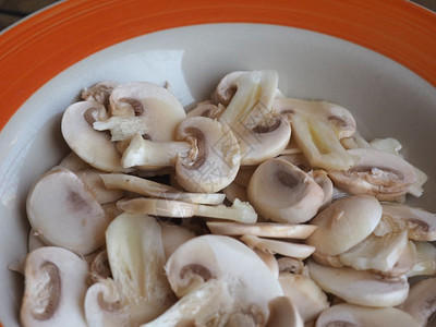 蘑菇食物作为本底的有用食物图片