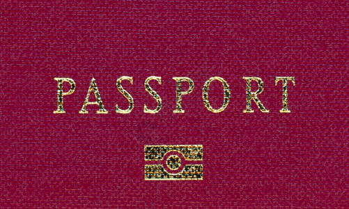 ePassport电子护照欧洲红上的标志ePassport电子护照图片