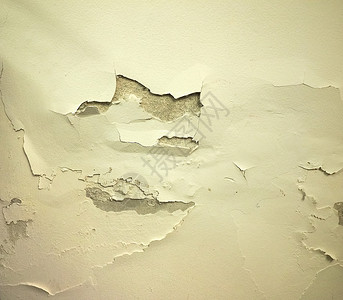 因墙壁受潮而造成的损坏墙上的湿气图片