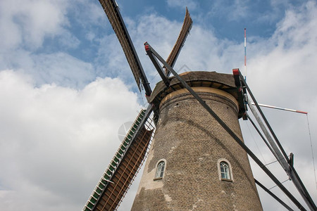 荷兰Kinderdijk的风车荷兰图片