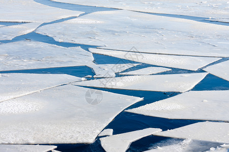 冰河冻图片