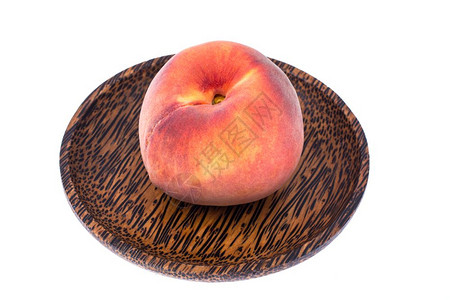 木板上美味的成熟桃子木板上美味的成熟桃子图片