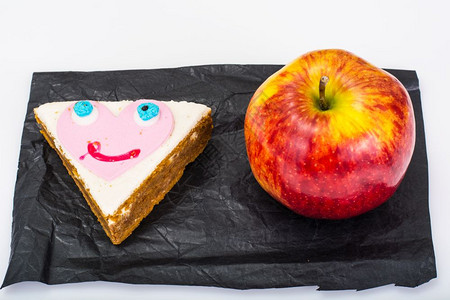 苹果三明治儿童蛋糕摄影工作室照片儿童蛋糕图片