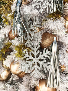 圣诞素材绿优雅的圣诞节背景和树装饰品工作室照片优雅的圣诞节背景和树装饰品背景