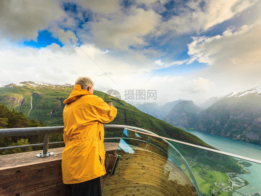 挪威斯堪的纳维亚州捷加坦的风景挪威施特加斯坦的旅游摄影师有机图片