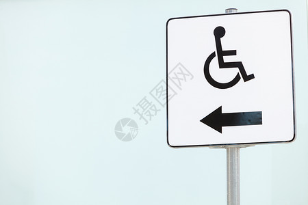 轮椅标志符号残疾人标志符号图片