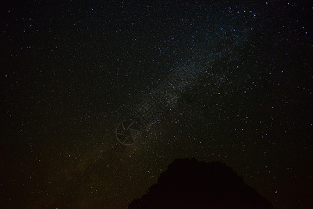 深夜海军蓝天空捕捉的恒星宇宙系概念暗夜天空中的恒星背景图片