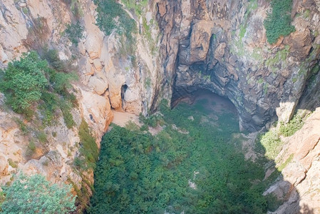 洞穴区地中海纳里库尤高清图片