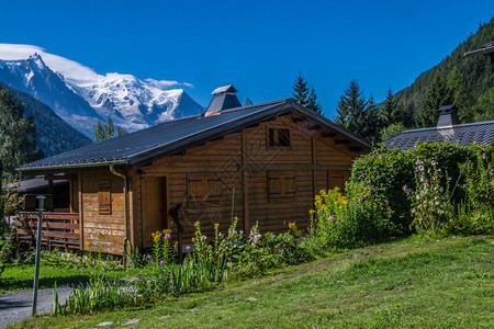 法国阿尔卑斯山地貌宁静高清图片素材