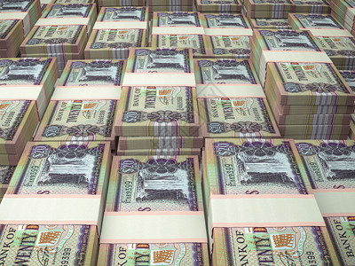 离岸信托GYD圭亚那货币背景圭亚那美元钞票设计图片