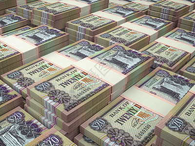 GYD圭亚那货币背景圭亚那美元钞票高清图片