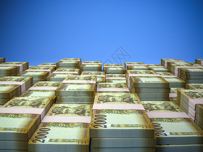 匈牙利Forints商业背景HUF特写照片匈牙利货币财务背景Macro拍摄投资高清图片素材