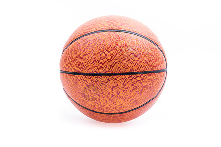 篮球孤立在白色背景上图片