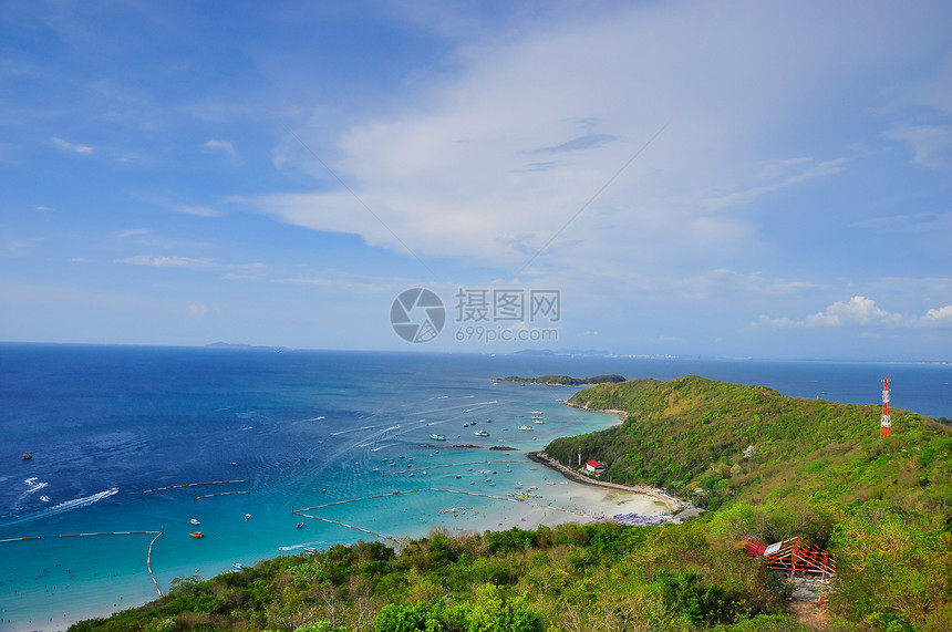 泰国海岸山脉的景象图片