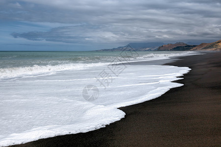 拉兰吉海滩背景图片