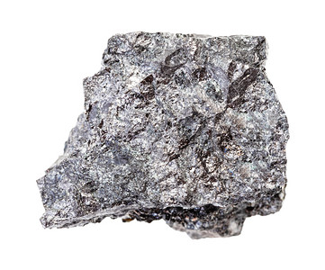 地质采集中自然矿物样本的封闭白色背景上隔离的粗金刚石矿图片
