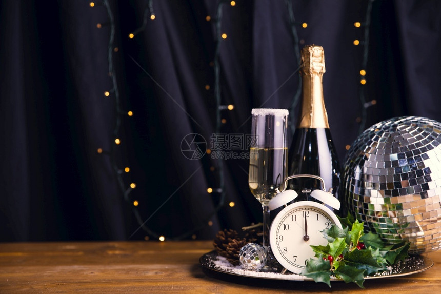 新年晚会香槟庆典派对图片