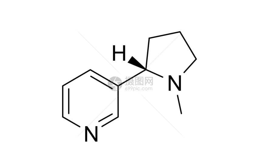 抽烟象征香尼古丁化学分子式科符号元素反应图片