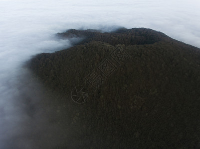 奥弗涅火山公园天线高清图片