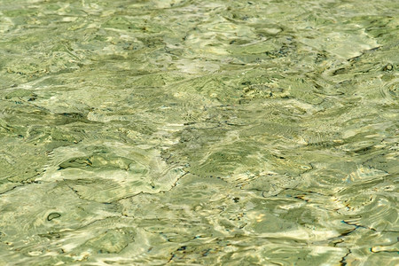 阿尔巴耶夫充满活力湖面水背景的波纹表层绿色背景图片