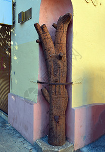 地标Timisoara市罗马尼亚铁公会树古代符号蒂米什瓦拉旅行图片
