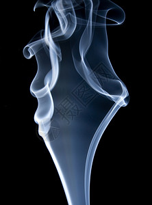 香烟打旋雪茄照片拍摄烟雾制作的抽象设计背景图片