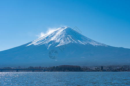 富士山和富士河口湖图片